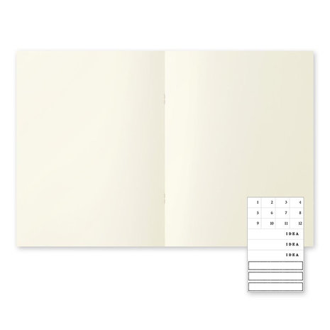 MD paper notebooks 3 pack blank