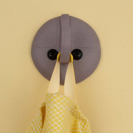 Studio Daphne Zuilhof Nosy mask hook aubergine