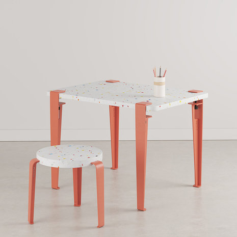 Tiptoe kids desk tutti frutti flamingo pink