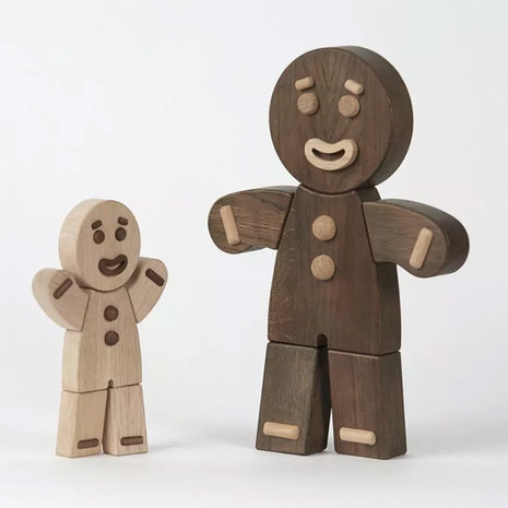 Boyhood Gingerbread Man small oak