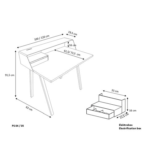 Muller PS04 sizes