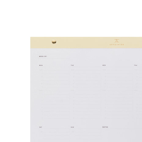 Appointed Daily Desktop Planner