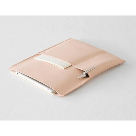Md paper goat leather notebook bag A5