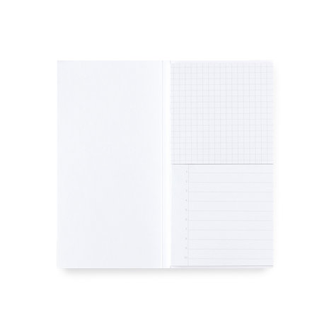 Appointed adhesive notes grid + lined