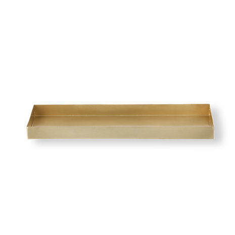 Ferm living brass office tray