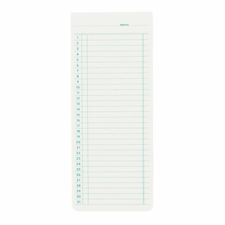 Penco Sticky Memo Pad Monthly Planner wit