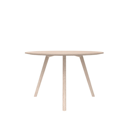 Objekte Unserer Tage (OUT) Meyer tafel rond 115cm white waxed ash