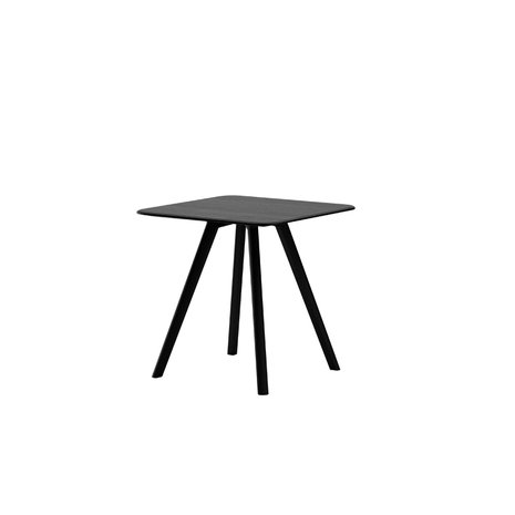 Objekte Unserer Tage (OUT) Meyer tafel vierkant 75cm zwart eiken 