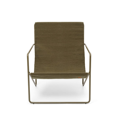 Ferm living desert liunge chair olive green