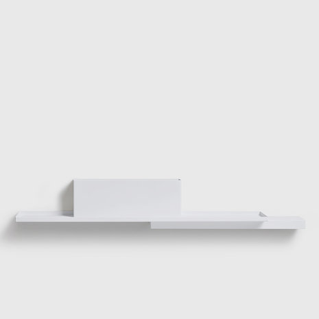 Puik design duplex wall shelf