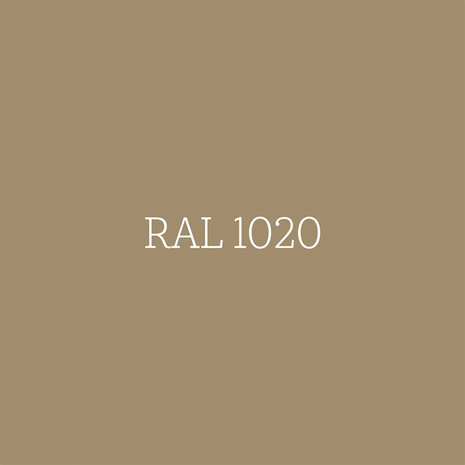 RAL 1020 olijf
