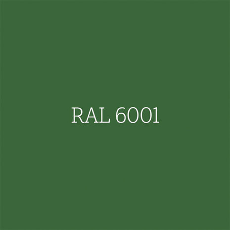 RAL 6001 smaragdgroen