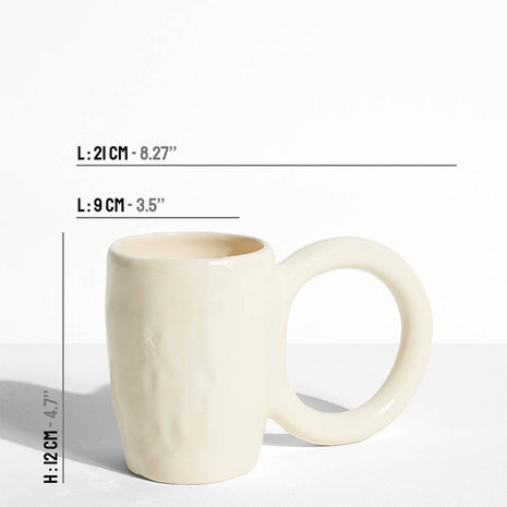 Petite Friture Donut mug Large