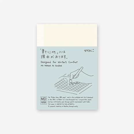 Midori MD paper notebook A6 Grid