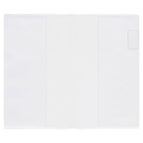 Midori MD Paper Notebook Cover transparant B6 SLIM