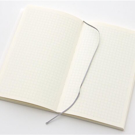 Midori MD paper notebook B6 Slim Grid (ruitjes)