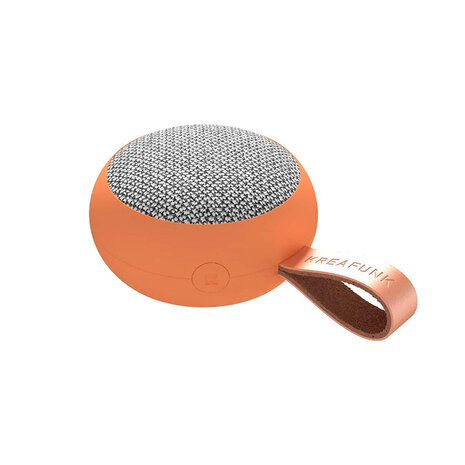 KREAFUNK aGO II Fabric Bluetooth speaker Dusty Orange