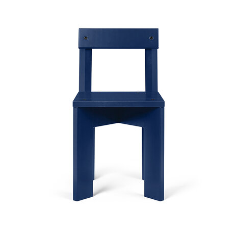 ferm living ark kids chair blue