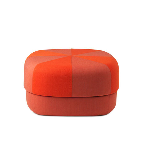 normann copenhagen circus pouf duo large orange