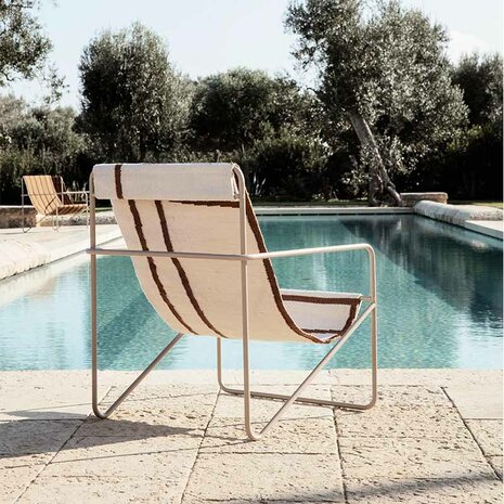 Ferm Living Desert lounge chair Cashmere Shape