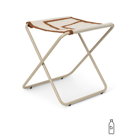 Ferm Living Desert stool Cashmere Shape