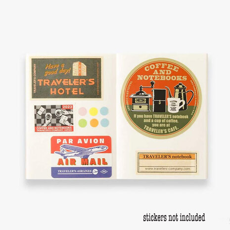 Travelers notebook passport size sticker release 017