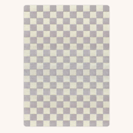 Maison Deux checkerboard 240x170 lilac