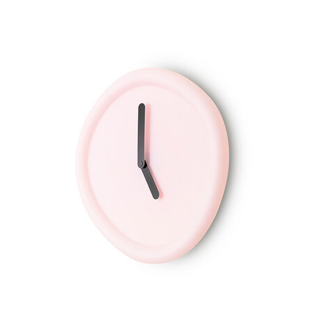 Werkwaardig Round Wall Clock Roze