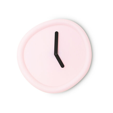 Werkwaardig Round Wall Clock Roze