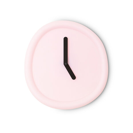 Werkwaardig Round Wall Clock Pink
