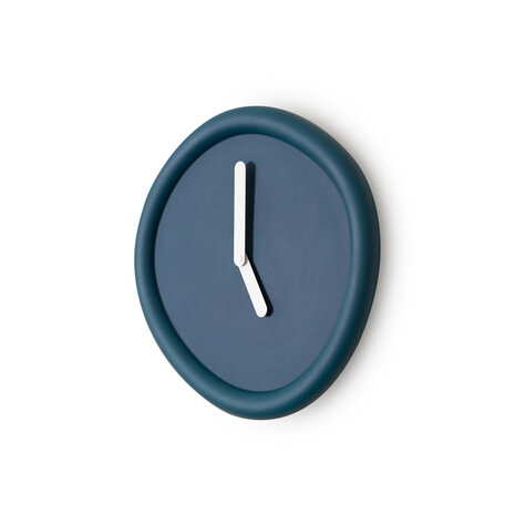 Werkwaardig Round Wall Clock Deep blue