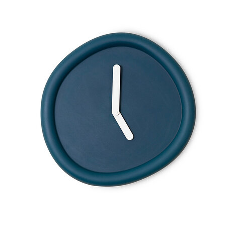 Werkwaardig Round Wall Clock Diepblauw