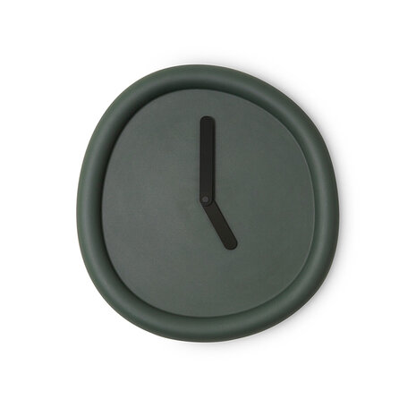 Werkwaardig Round Wall Clock Deep Green