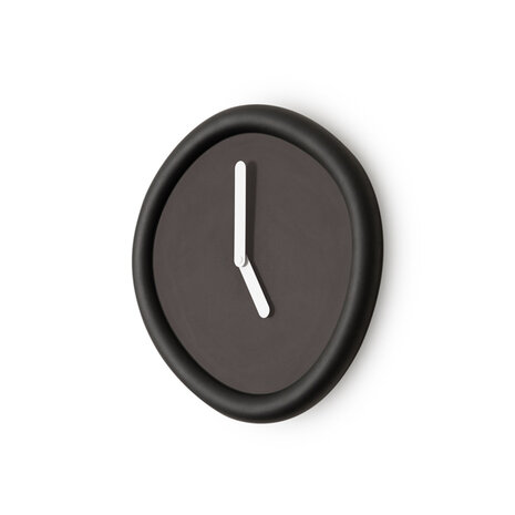 Werkwaardig Round Wall Clock Zwart