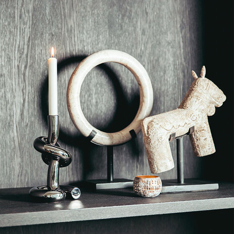 Werkwaardig knotted candleholder