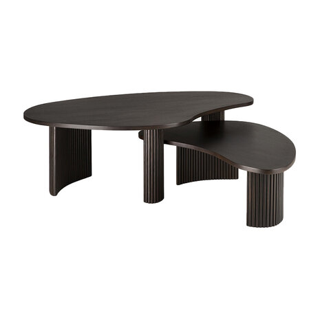 Ethnicraft Boomerang coffee table Small