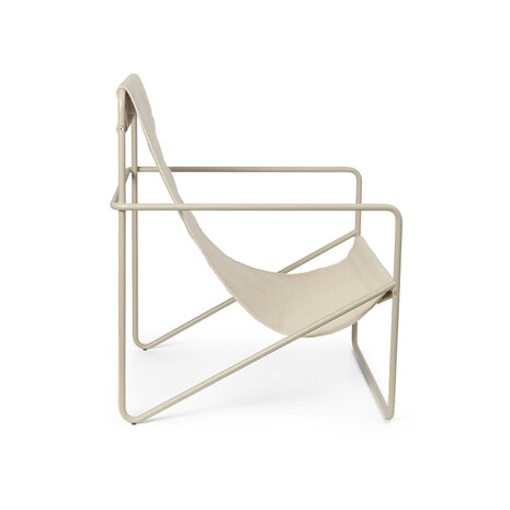 Ferm Living Desert lounge chair Cloud white