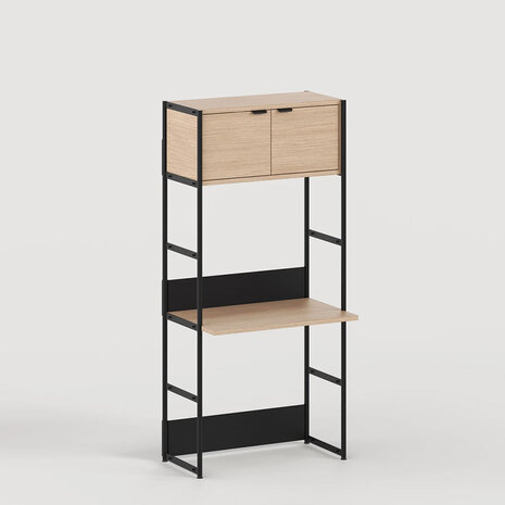 Tiptoe Unit Desk 180 black