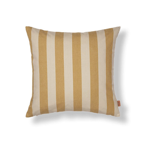 Ferm Living Strand Outdoor Kussen Yellow/Parchment