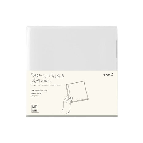 Midori MD Notebook Clear Cover A5 Square