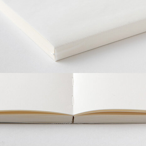 Midori MD paper notebook A5 Blanco Cotton