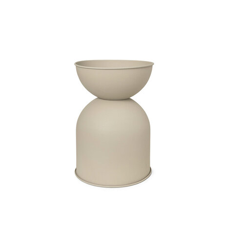 Ferm Living Hourglass Pot Medium Cashmere