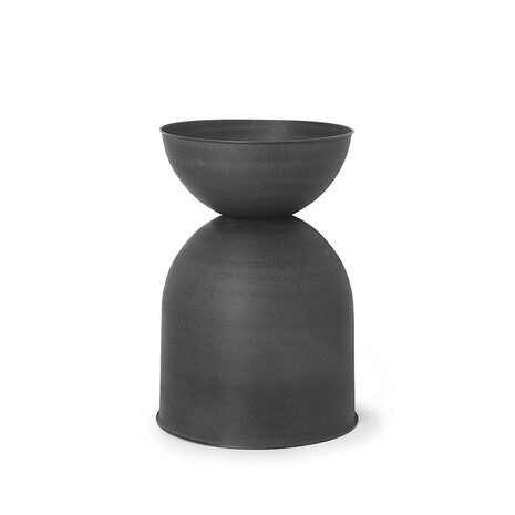 Ferm Living Hourglass Pot Medium Zwart