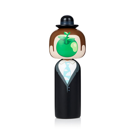 Lucie Kaas x Magritte kokeshi