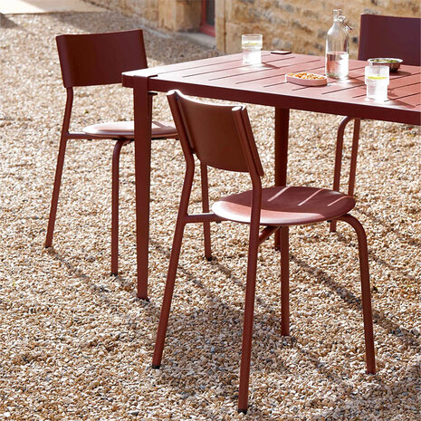 TIPTOE Outdoor Midi Tafel 190 red brick