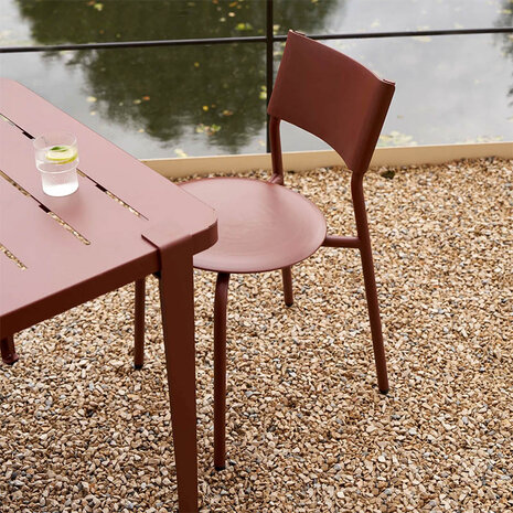 TIPTOE Outdoor Midi Tafel 190 red brick