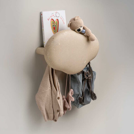 ecoBirdy Marine Coat Rack Faded-White