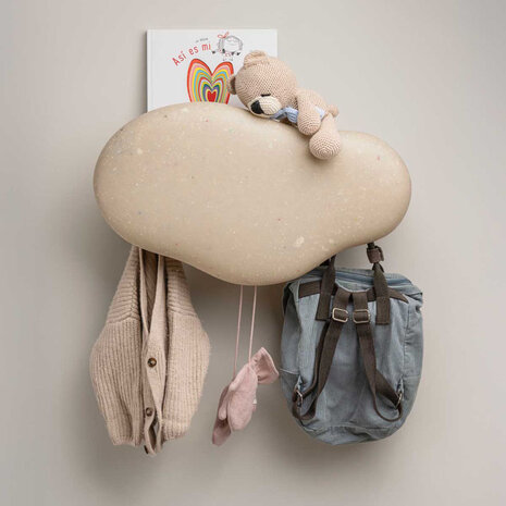 ecoBirdy Marine Coat Rack Faded-White