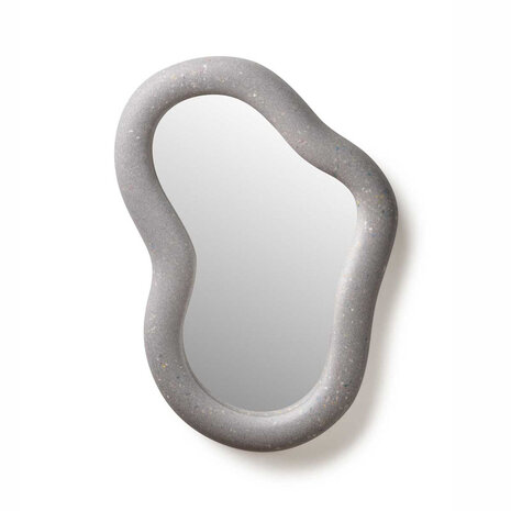 ecoBirdy Marine Mirror Stone Grey Spiegel