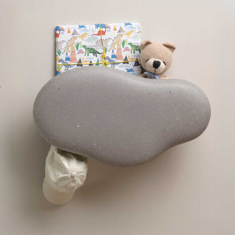 ecoBirdy Marine Coat Rack Stone Grey